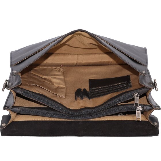 Burkely Cartella Dean vintage in pelle 38 cm