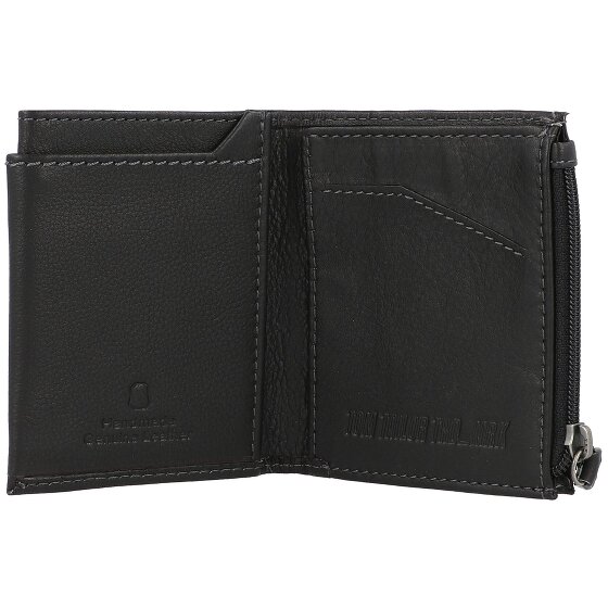 Tom Tailor Diego Custodia per carte di credito RFID in pelle 8 cm