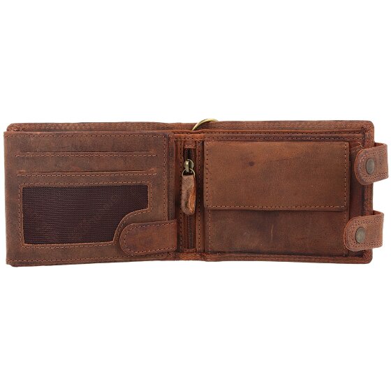 Greenland Nature Montenegro Portafoglio RFID in pelle 12 cm