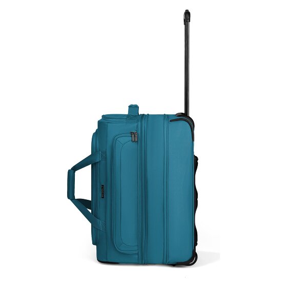 Redolz Duffle Essentials Borsa da viaggio a 2 ruote 55 cm M con patta di espansione
