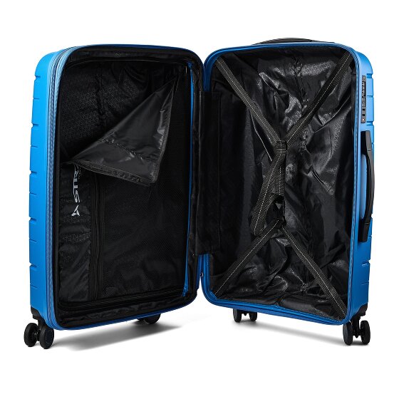 Polestream Strz by Asteroid 4 ruote Set di valigie 3 pezzi con piega di espansione