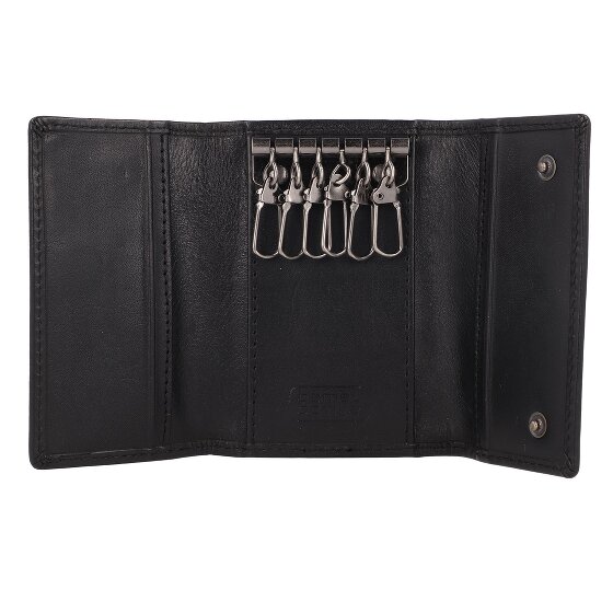 camel active Wood Portafoglio chiave Pelle 6.5 cm