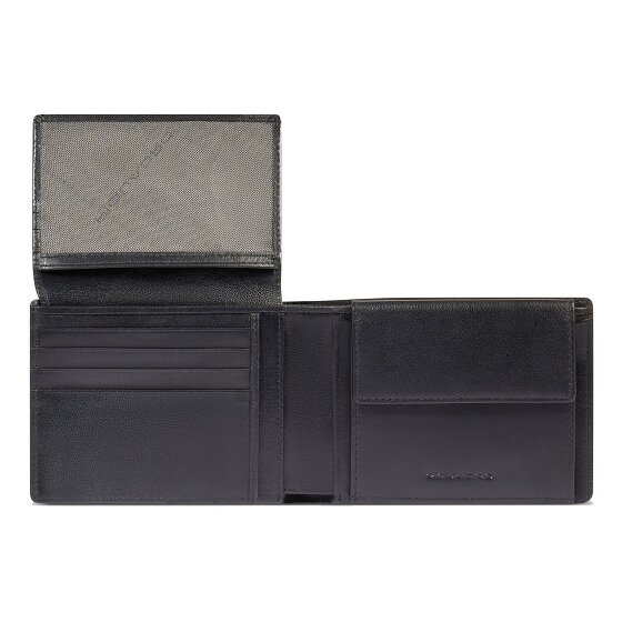 Piquadro Philip Portafoglio Protezione RFID Pelle 12.5 cm