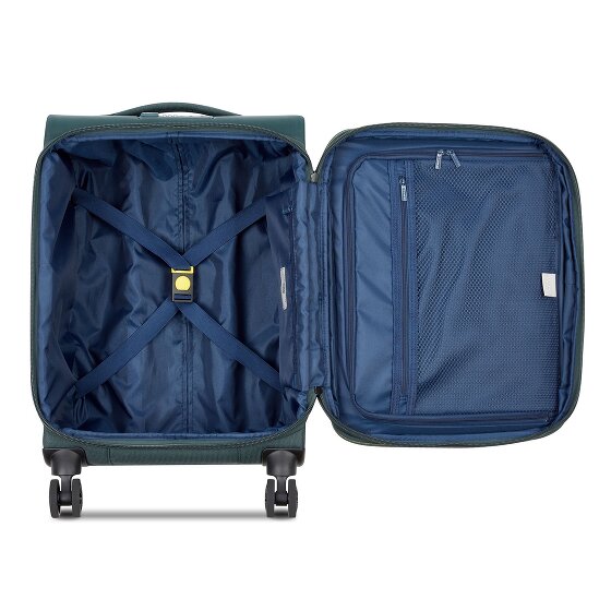 Delsey Paris Brochant 3 4 ruote Carrello della cabina 55 cm con piega di espansione