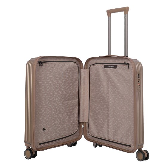 Travelite Paros 4 ruote Carrello della cabina 55 cm
