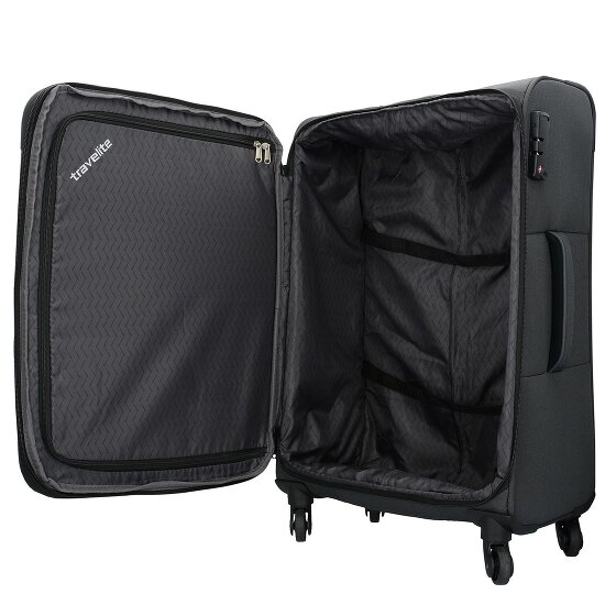 Travelite Carrello Derby a 4 ruote L 77 cm