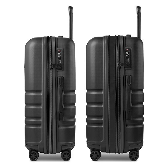Redolz Pro ABS Medium+ 4 ruote Carrello 65 cm espandibile