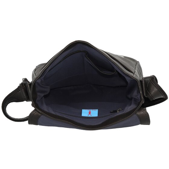 Jack Kinsky Brisbane 4 Borsa a tracolla in pelle 28 cm
