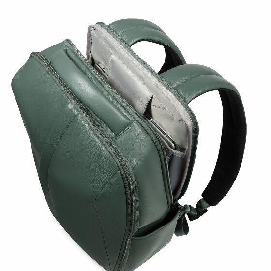 Piquadro Russel Zaino da giorno Protezione RFID Pelle 41 cm Scomparto per laptop