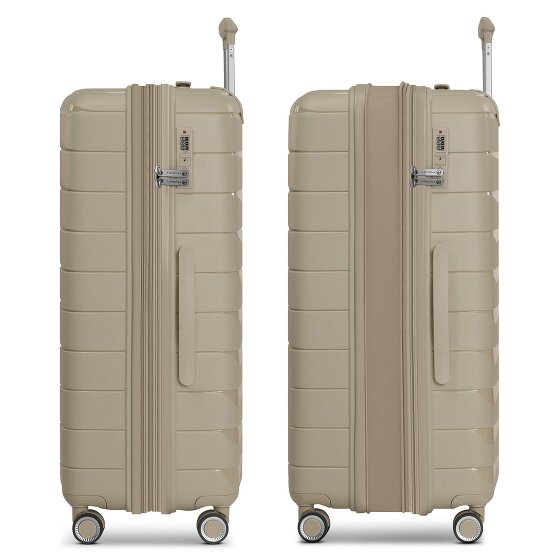 Franky London 4 ruote Carrello L 74 cm con piega di espansione