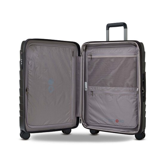 Echolac Exo 4 ruote Set di valigie 3 pezzi espandibile