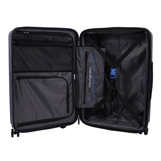 Hedgren Comby Grip 4 ruote Carrello M 65 cm con piega di espansione