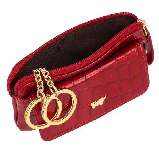 Braun Büffel Portachiavi Verona in pelle 11 cm