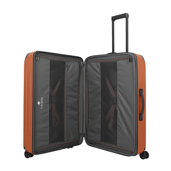 Travelite Dynamiic 4 ruote Set di valigie 3 pezzi con piega di espansione