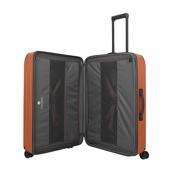 Travelite Dynamiic 4 ruote Set di valigie 3 pezzi con piega di espansione