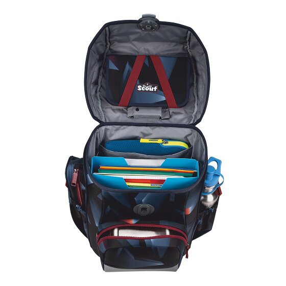 Scout Neo LED Set di borse per la scuola 8 pezzi