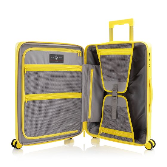 Heys HiLite 4 ruote Set di valigie 3 pezzi con piega di espansione