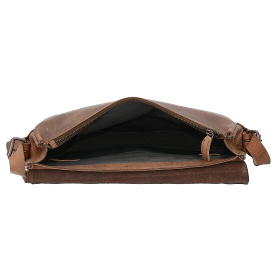 Harold's Messenger antico in pelle 35 cm