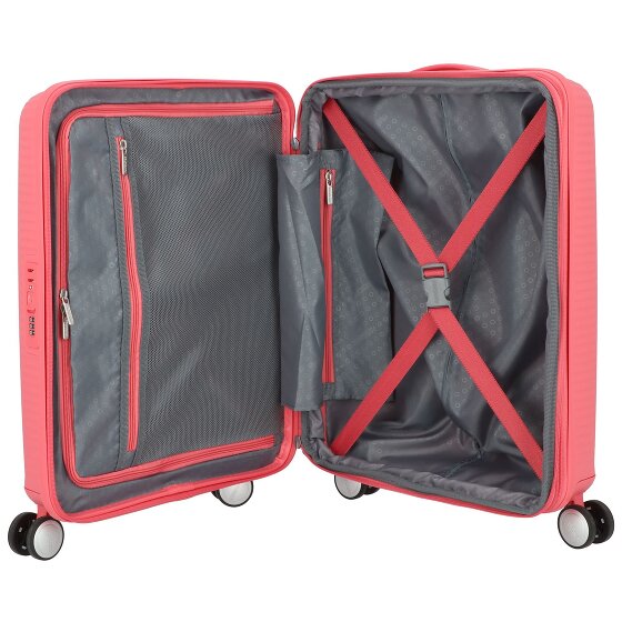 American Tourister Soundbox Carrello cabina a 4 ruote 55 cm