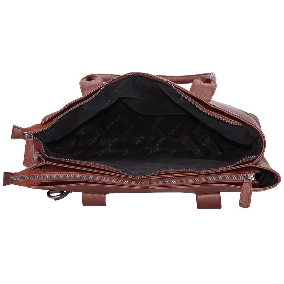 Plevier Rock Amber Borsa a tracolla Pelle 43 cm Scomparto per laptop