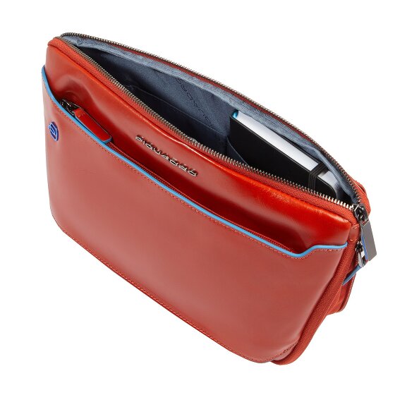 Piquadro Blue Square Borsa a tracolla Vera Pelle 30 cm