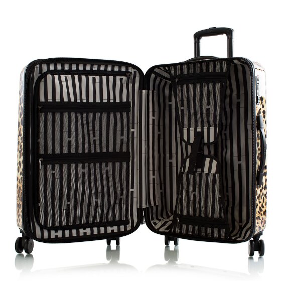 Heys Black Camo 4 ruote Carrello M 66 cm con piega di espansione