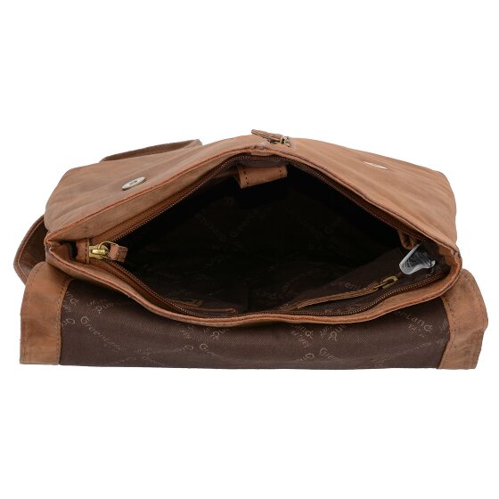 Greenland Nature Montenegro Borsa a tracolla in pelle 30 cm