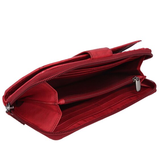 Jack Kinsky Portafoglio Nelson RFID in pelle 18,5 cm