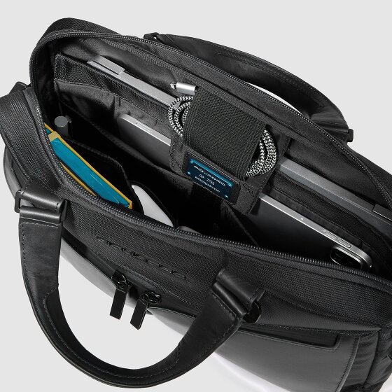Piquadro Orion Valigetta Protezione RFID 37 cm Scomparto per laptop