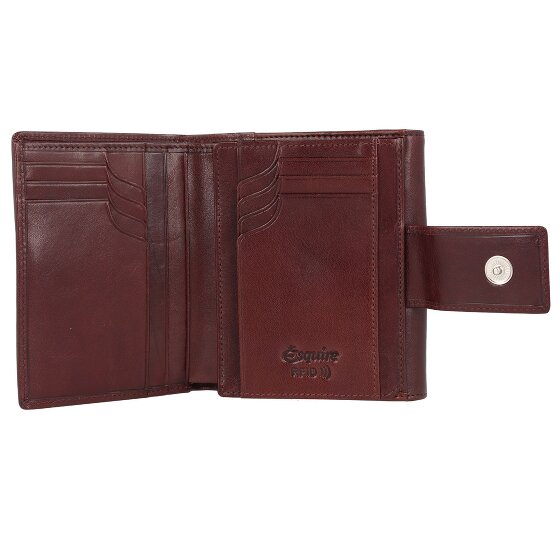 Esquire Toscana Portafoglio Protezione RFID Pelle 12 cm