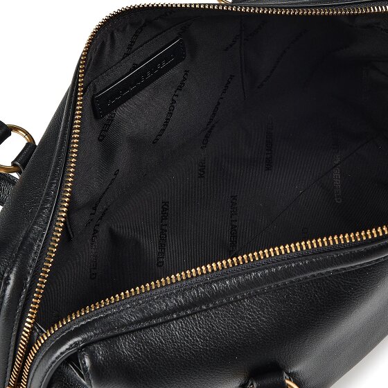 Karl Lagerfeld Autograph Borsa a spalla Vera Pelle 35 cm