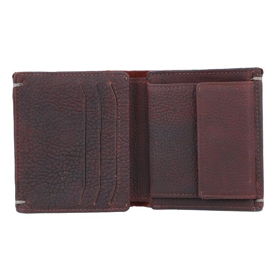 Burkely Portafoglio Avery antico RFID in pelle 10 cm