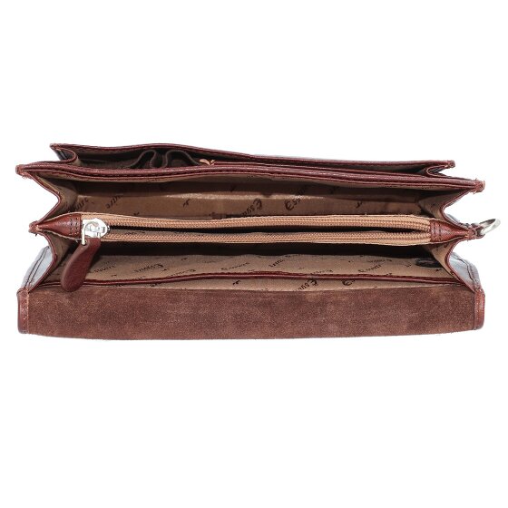 Esquire Borsa da polso in pelle Toscana 24,5 cm