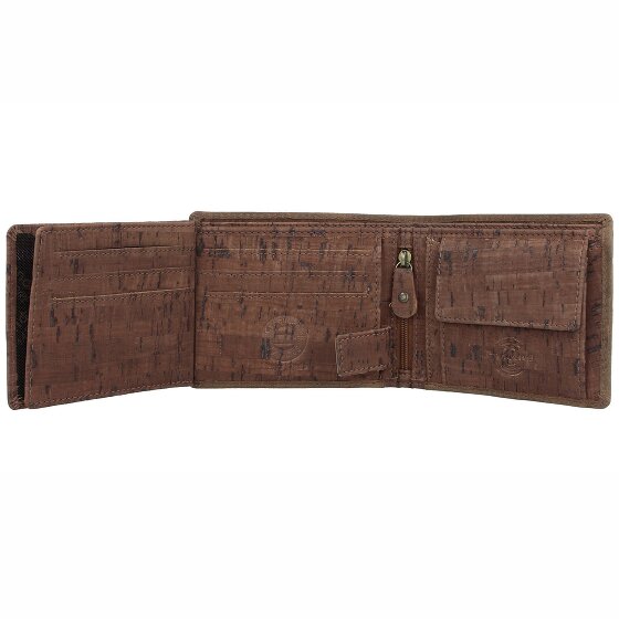 Greenland Nature Portafoglio RFID in pelle 11,5 cm