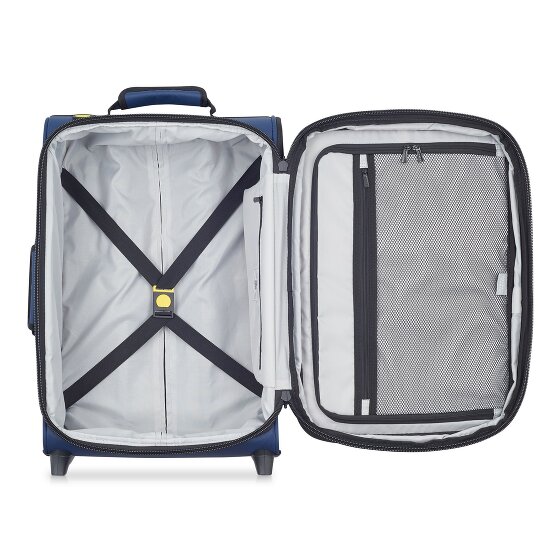Delsey Paris Maubert 2.0 2 ruote Carrello della cabina 55 cm con piega di espansione Delsey Paris Maubert 2.0 2 ruote Carrello della cabina 55 cm con piega di espansione