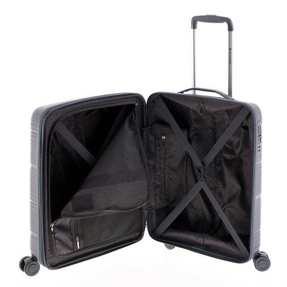 Gladiator 0800 4 ruote Carrello della cabina 55 cm con piega di espansione