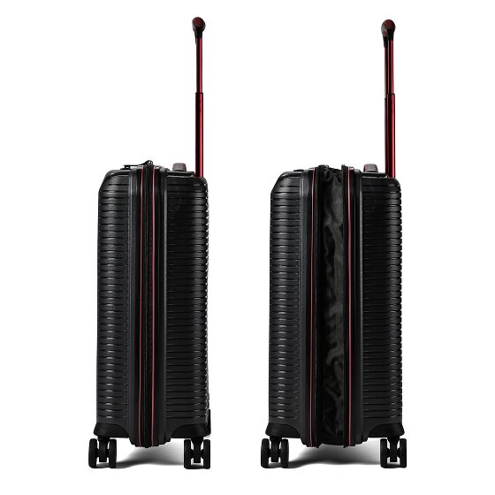 Polestream Paris 4 ruote Carrello della cabina 55 cm con piega di espansione