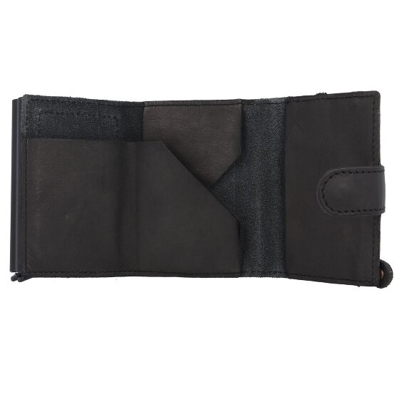 Harbour 2nd Anchor Love Robin 2 Custodia per carta di credito Protezione RFID Vera Pelle 6 cm