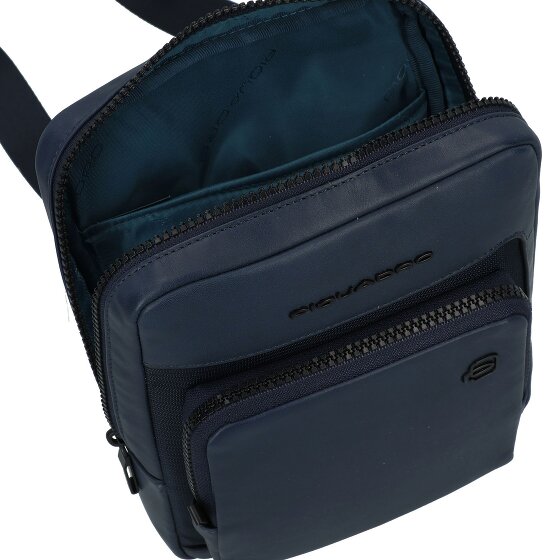 Piquadro Liko Mini Borsa Borsa a tracolla Protezione RFID Pelle 17 cm