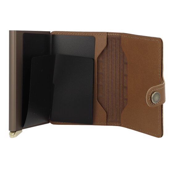 Secrid Miniwallet Custodia per carta di credito Protezione RFID Pelle 6.5 cm