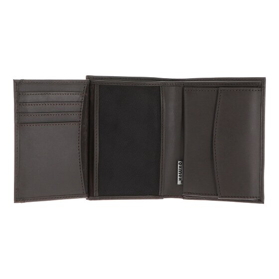 oxmox Leather Portafoglio Protezione RFID Vera Pelle 10 cm