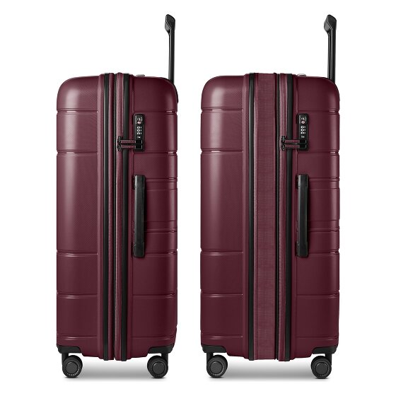 Redolz Essentials 11 4 ruote Set di valigie 3 pezzi espandibile
