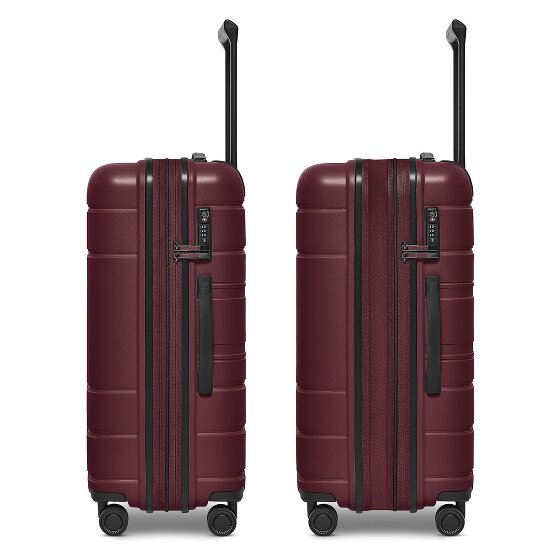 Redolz Essentials 11 4 ruote Set di valigie 3 pezzi espandibile