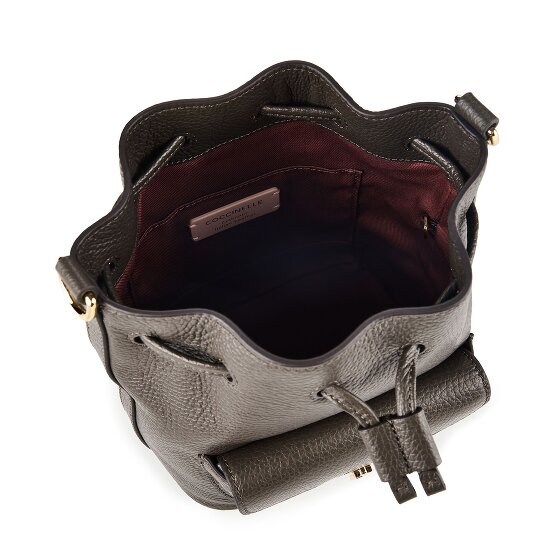 Coccinelle Beat Mini Borsa Borsa a tracolla Vera Pelle 17 cm