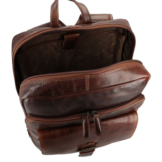 Greenburry Rugged Zaino da lavoro Pelle 39 cm Scomparto per laptop