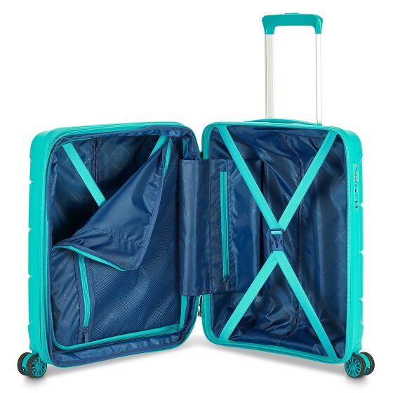 MODO by Roncato Starlight 3.0 4 ruote Set di valigie 3 pezzi con piega di espansione