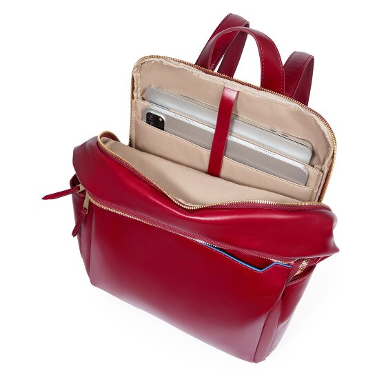 Piquadro Blue Square Zaino da giorno Protezione RFID Pelle 37 cm Scomparto per laptop