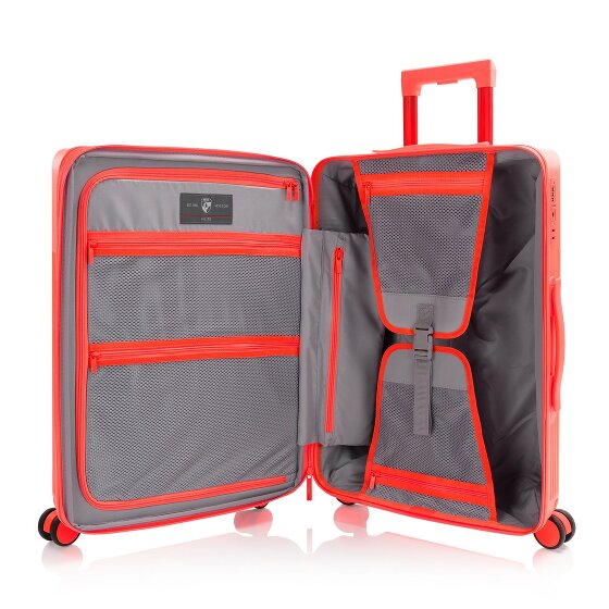 Heys HiLite 4 ruote Set di valigie 3 pezzi con piega di espansione