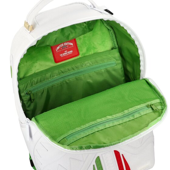 Sprayground Italy Racing Stripes White Zaino da giorno 46 cm Scomparto per laptop