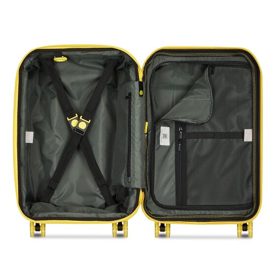 Delsey Paris Rempart 2.0 4 ruote Carrello della cabina 55 cm con piega di espansione